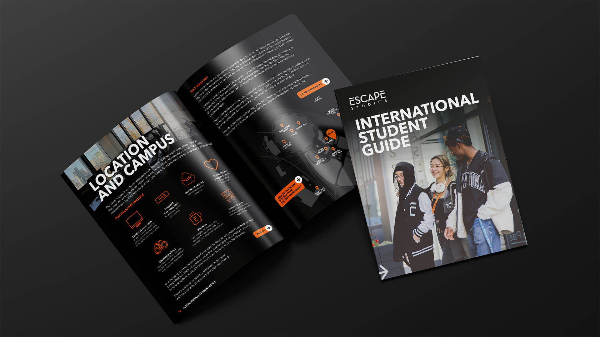 Preview of the international student guide